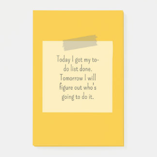 Custom Badge Logo Design Post-it Block