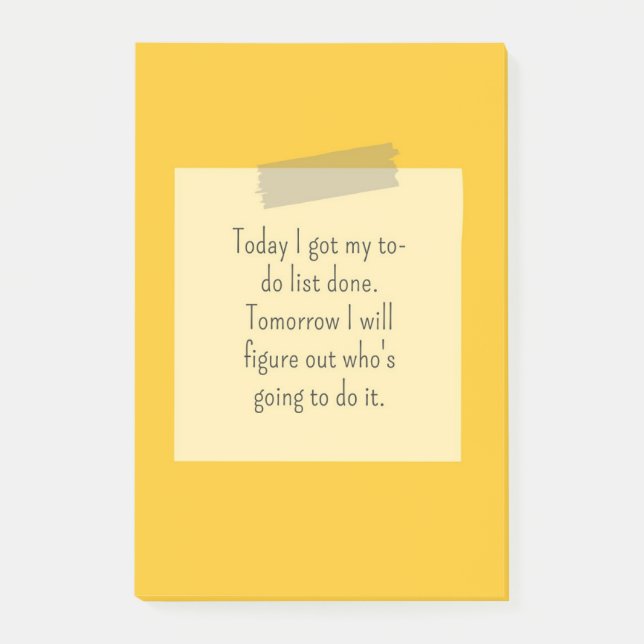 Custom Badge Logo Design Post-it Block (Framsida)