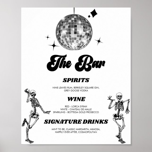 Custom Bar Sign Poster (Framsidan)