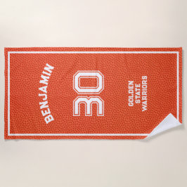 Custom Basketball Textured Orange