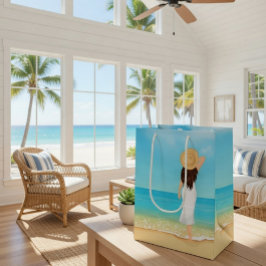 Custom Beach House Welcome Gift Bag