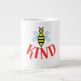 Custom Bee Kind Personalized Gift  Jumbo Mugg