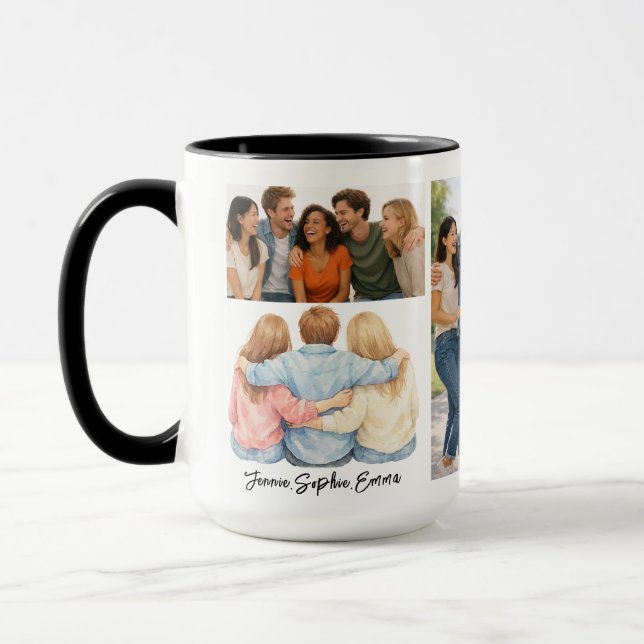 Custom Best Friend – Perfect Friendship Day Mugg (Vänster)