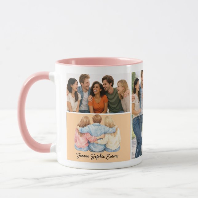 Custom Best Friend – Perfect Friendship Day Mugg (Vänster)