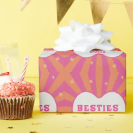 Custom "Besties" Sunburst Personalized Pillow – Em Presentpapper