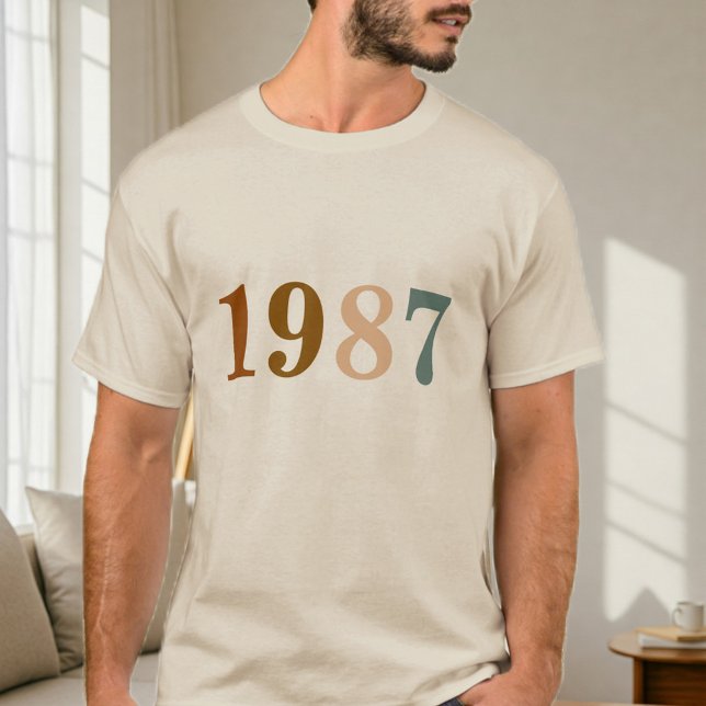 Custom Birth Year tshirt, Personalized Birthday  T Shirt (Skapare uppladdad)