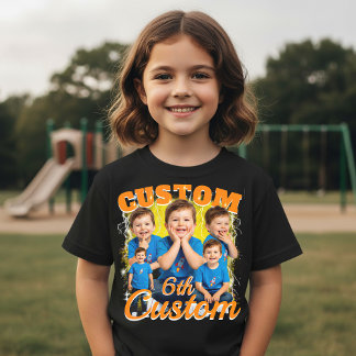 Custom birthday gift bootleg for your Kid 90s T Shirt