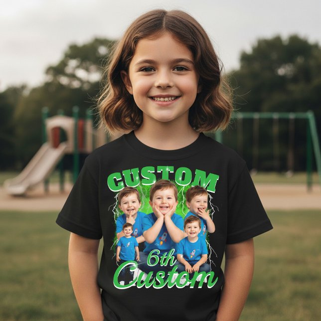 Custom birthday gift bootleg for your Kid 90s T Shirt (Skapare uppladdad)