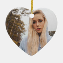 Custom Birthday Photo Ornaments – Keepsakes Julgransprydnad Keramik