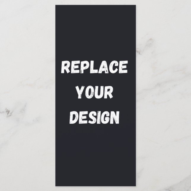 Custom black simple Design Add Photo or Text Meny (Framsida)