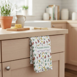 Custom Blessed Imbolc Light Renewal Brigid  Kökshandduk