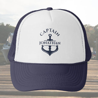 Custom Boat Captain Keps