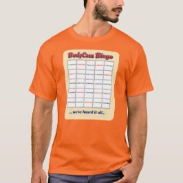 "Custom BodyCam Bingo 3" (valfri färg) T-Shirt