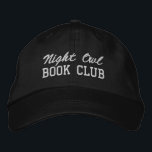 Custom Book Club Name Broderad Keps<br><div class="desc">Show off your love of reading (and your favorite reading crew) with this custom embroidered book club hat! Personalized with your book club name or any custom text, this hat is the perfect blend of cozy, casual, and bookish style. Use Zazzle’s easy design tools to choose your preferred fonts and...</div>