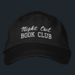 Custom Book Club Name Broderad Keps<br><div class="desc">Show off your love of reading (and your favorite reading crew) with this custom embroidered book club hat! Personalized with your book club name or any custom text, this hat is the perfect blend of cozy, casual, and bookish style. Use Zazzle’s easy design tools to choose your preferred fonts and...</div>