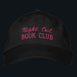 Custom Book Club Name Broderad Keps<br><div class="desc">Show off your love of reading (and your favorite reading crew) with this custom embroidered book club hat! Personalized with your book club name or any custom text, this hat is the perfect blend of cozy, casual, and bookish style. Use Zazzle’s easy design tools to choose your preferred fonts and...</div>