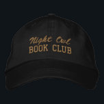 Custom Book Club Name Broderad Keps<br><div class="desc">Show off your love of reading (and your favorite reading crew) with this custom embroidered book club hat! Personalized with your book club name or any custom text, this hat is the perfect blend of cozy, casual, and bookish style. Use Zazzle’s easy design tools to choose your preferred fonts and...</div>