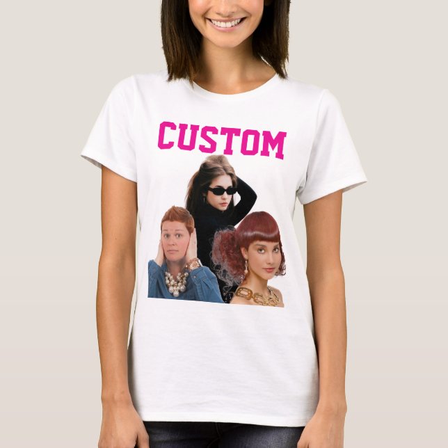 CUSTOM BOOTLEG RETRO T-SHIRT (Framsida)