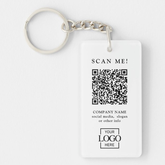 Custom Branded Business Logo QR Code Modern (Framsidan)