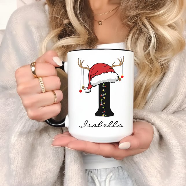 Custom Bulk Christmas Mug for Employees & Teachers Mugg (personalized christmas mug, christmas alphabet mug, family christmas mug, santa claus mug for women,)