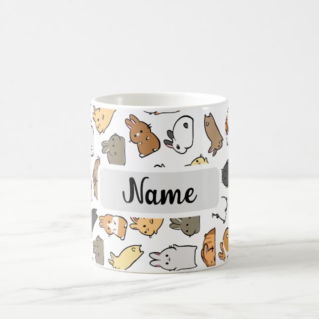 Custom bunny mug kaffemugg (Center)