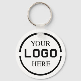 Custom Business Company Logo Employee Nyckelring