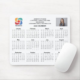 Custom Business Logo 2026 Company Calendar Musmatta