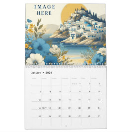 Custom Business Logo 2026 Wall Calendar - Modern c Kalender