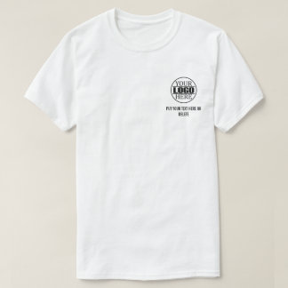 Custom Business Logo and slogan T Shirt