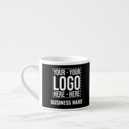 Custom Business Logo Corporate Company Modern Cool Espressomugg