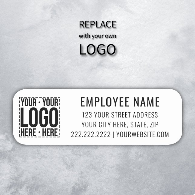 Custom Business Logo Corporate Company Modern Cool Namnbricka (Skapare uppladdad)