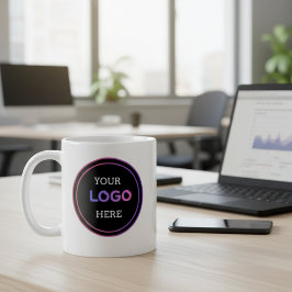 Custom Business Logo Kaffemugg