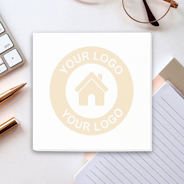 Custom Business Logo Post-it Block (Skapare uppladdad)