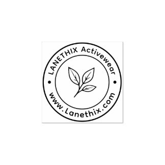  Custom Business Logo Rubber Stamp Stämpel