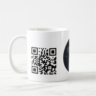 Custom Business Logo with QR code  Kaffemugg