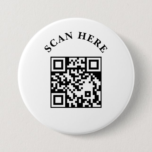 Custom Business QR Code Marketing Button Knapp (Framsida)