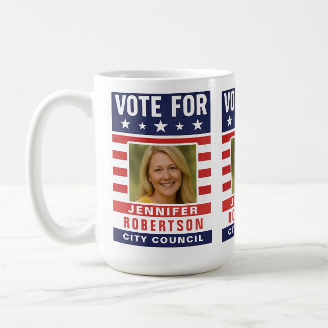Custom Campaign Election Kaffemugg (Vänster)