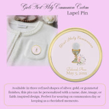 Custom Catholic First Communion for Girls