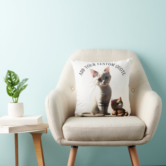 Custom Cats Forever  Kudde (Stol)