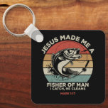 Custom Christian Fisher of Men Nyckelring<br><div class="desc">Bring a daily dose of encouragement to your home, office, or travels with this Custom Christian Keychain. Thoughtfully designed to inspire, this unique accessory serves as more than just a key holder—it’s a reminder of hope, a spark for meaningful conversations, and a cherished gift for loved ones who keep their...</div>