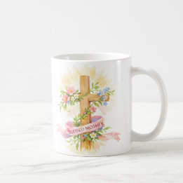 Custom Christian Mother’s Day Cross Mug Kaffemugg