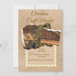 Custom Christmas Card" "Elegant Christmas Greetin Inbjudningar