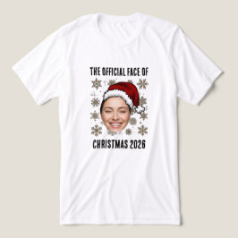 Custom Christmas Face Design T Shirt