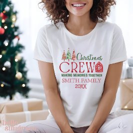 Custom Christmas Family Shirt Make Memories T Shirt