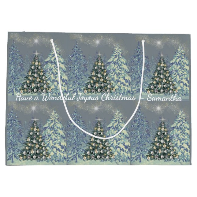 Custom Christmas Gift Bag for that special person (Baksidan)