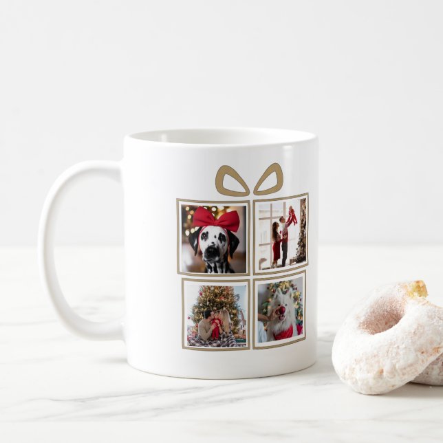 Custom Christmas Gift Box Design Kaffemugg (Med munk)