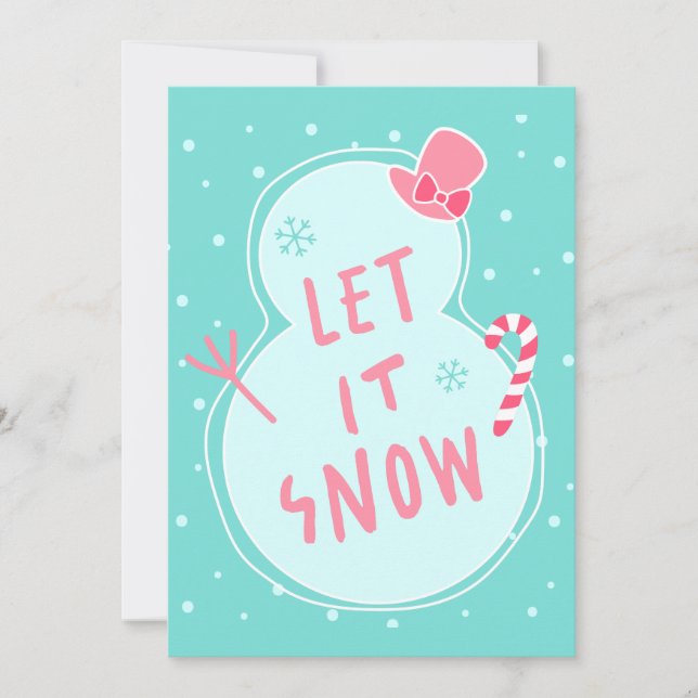 Custom Christmas Greeting Card with Photo Julkort (Framsida)