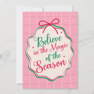 Custom Christmas Greeting Card with Photo Julkort