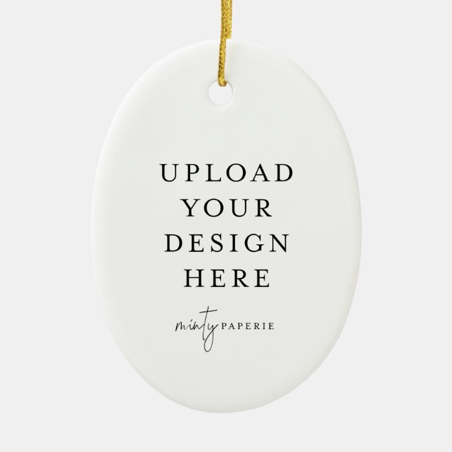Custom Christmas Ornament - Upload your Photo (Framsidan)