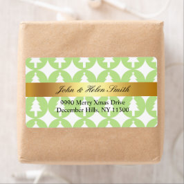 Custom Christmas TREE green Laura Fraktsedel